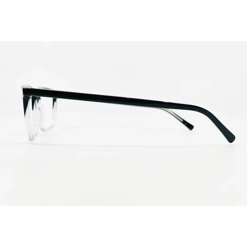 MVMT Eyeglasses Mens Black Clear Square Frame MV004 William 53-18-153